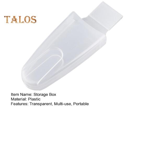 Portable Gardening Scissors Storage Box Multi-use Pruning Shear Cutter Holder Plastic Transparent Waist Box for Branch Pruner Pliers Trimmer Garden