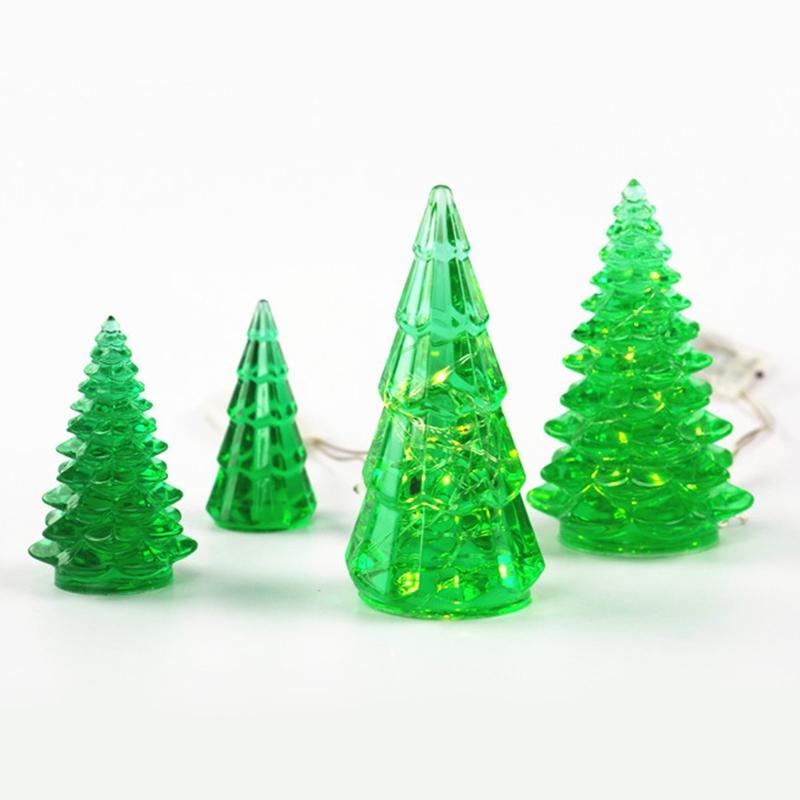 3D Christmas Tree Silicone Resin Mold DIY Jewelry Light Holder Epoxy Resin Mold DIY Handmade Crafts Candle Holder Decor