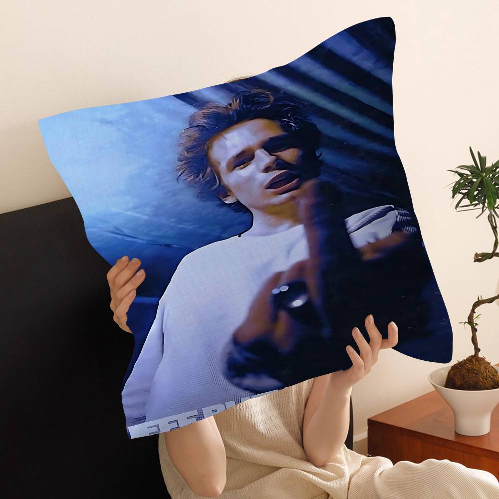 Jeff Buckley Singer Cushion Cover Pillowcase Upholstery Sofa Throw Pillow Home Decor Pillowcas