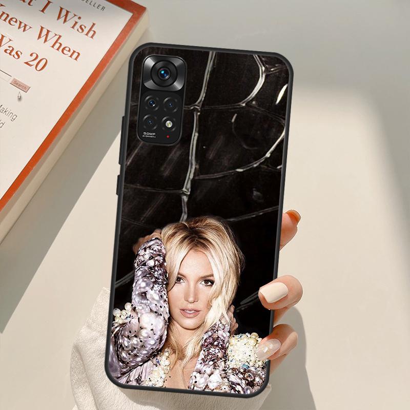 Britney Spears Case For Xiaomi Redmi Note 10 8 9 11 Pro 8T 9S 10S 11S Redmi 10C 9C 9A 9T K50 K40 Gaming