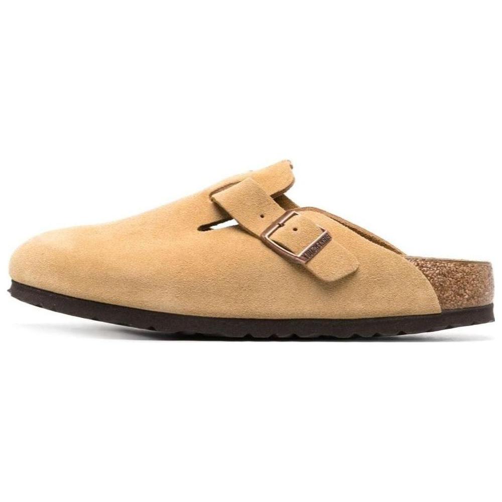 Boston Wmns Birkenstock Suede Leather  Latte Cream  1026164 42