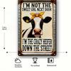 Metal Tin Sign Funny Home Decor Novelty Wall Art for Bar Cafe Garage Farmhouse Room