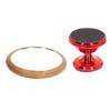 Coffee   Rate Observation Reflective Mirror Walnut 360 Degree Rotatable Visual Extraction Coffee Shot Mirror
