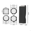 Pool Cue Chalk Holder for Snooker and Billiards