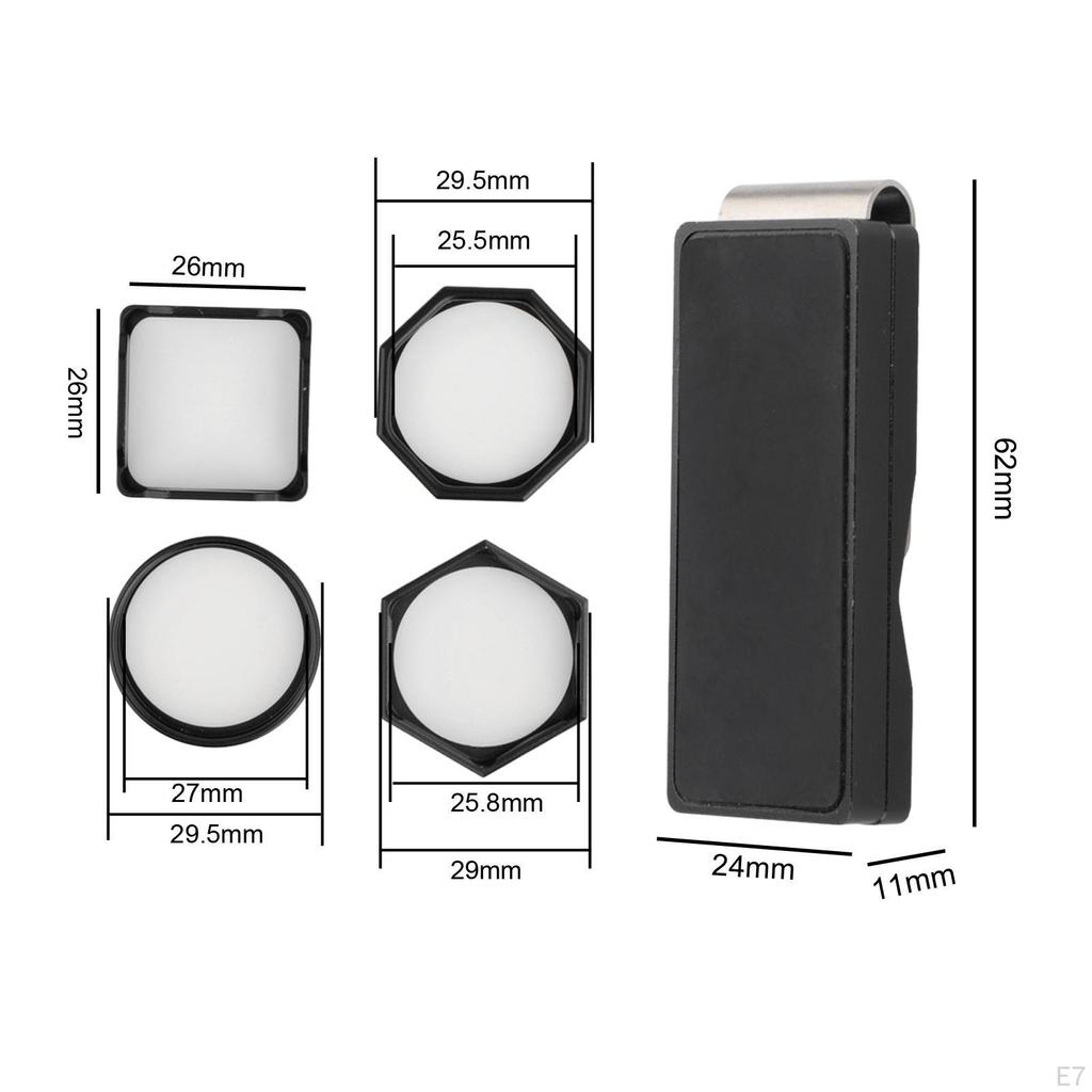 Pool Cue Chalk Holder for Snooker and Billiards
