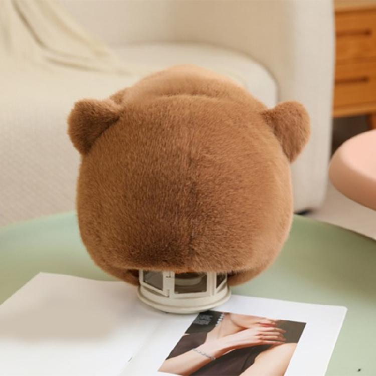 Atmungsaktives Murmeltier Kostüm Kopfstück Fotografie Requisite Verstellbarer Riemen Für Kinder Mottopartys Rollenspiel