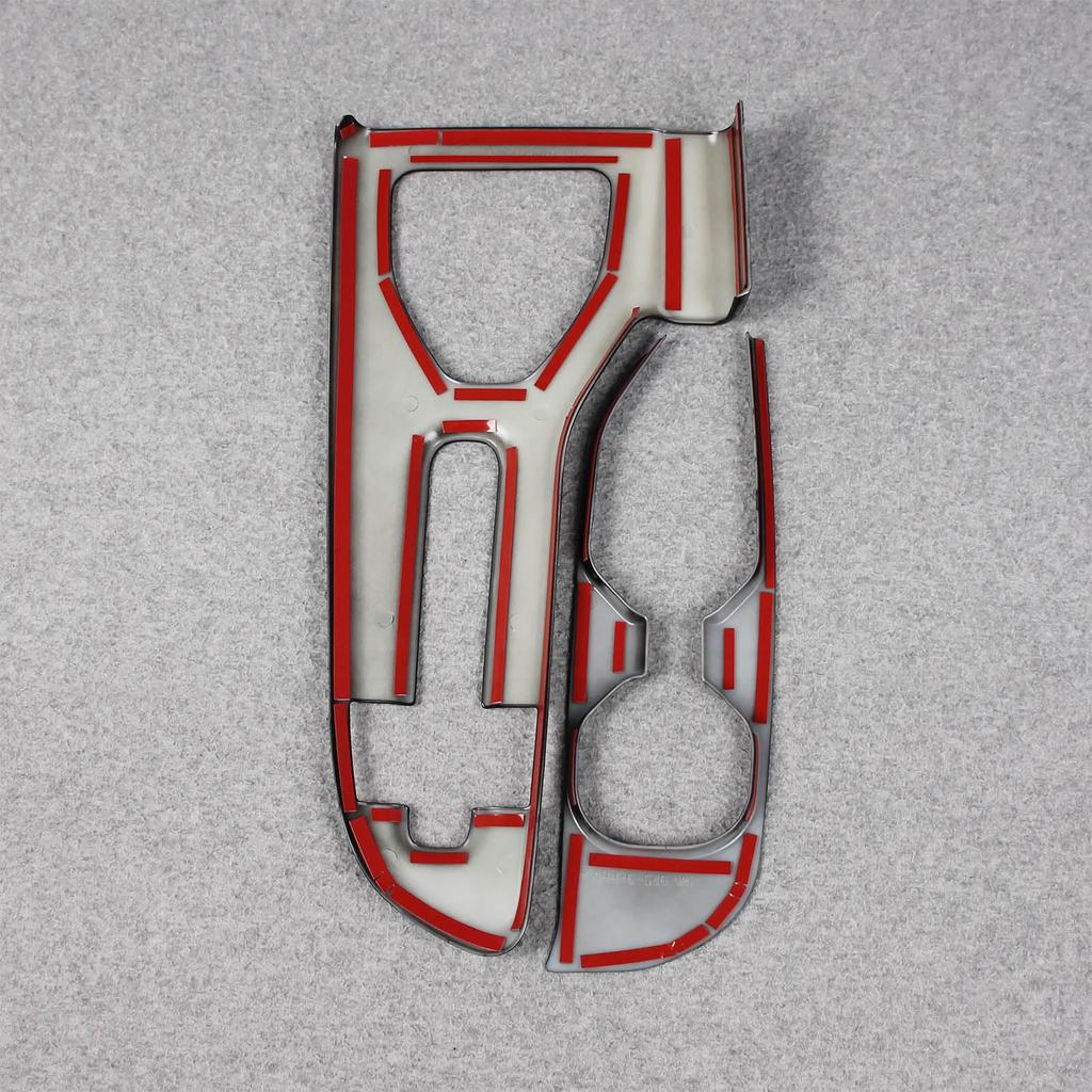 RUIQ Toyota Crown Crossover SH35 Innenraum Schalthebelabdeckung Multimedia-Knopfring Getränkehalterabdeckung Exklusiv für Toyota Crown entwickelt