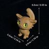 solid wood carving Cartoon Animal  Kitten Decorative Small Model Chinese Characteristic Figurines Room car Ornaments