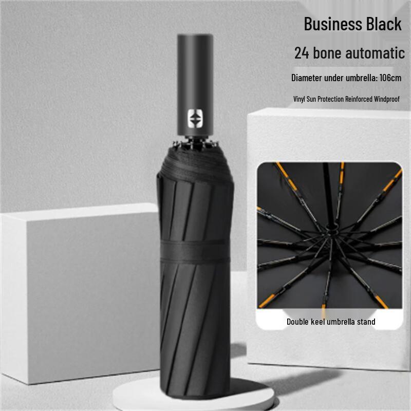 

Automatic Reinforced Sun/Rain Business Umbrella (10-Pack)