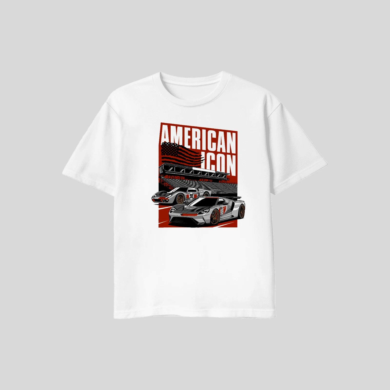 Men s and Women s T-shirts American Icon Ford GT40 GT XL