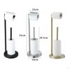 Tissue Rack Bathroom Holds 3 Large Capacity Stainless Steel