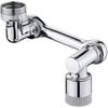 U-Shaped Basin Faucet Extender with Dual Gear Modes and Anti-Splash Aerator