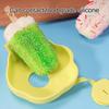 4-Pack Silicone Ice Cream Holders Leakproof Cones Popsicle Stands with Straw Holes BPA-Free Popsicle Stickiness Catcher for Melted Treats