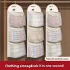 Sock Storage Hanging Bags, Wardrobe, Dormitory Storage Net Bags, Underwear Storage Bags, Wall-mounted Organizing Storage Bags, Storage Bags