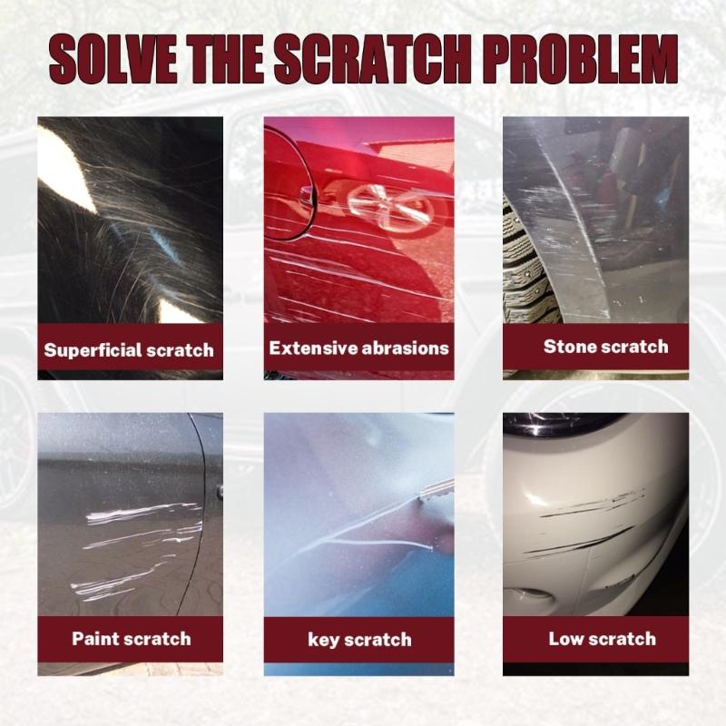 Car Scratch Remover Quick Invisible Scratch Remover for Deep Scratches Car Body Paint Repair Polising Set