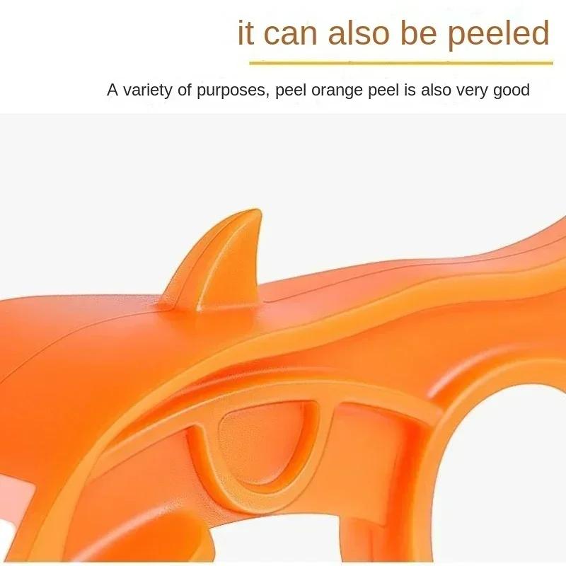 Frucht Apfel Gemüse Edelstahl Ring Tragbar Manuell Schälen Orange Kartoffeln Küchenwerkzeuge