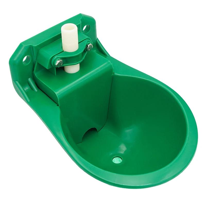 Livestock Sheep Goat Drinker Bowl With Valve Automatic Drinking Bowl Plastic Water Fountain Cattle Sheep Dog Feeding Equipment