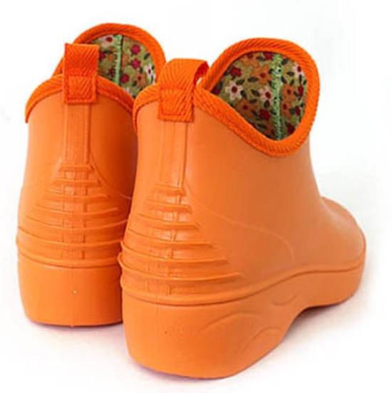 Colorful rain boots for L [No brand] women, short, red,