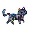Jewelry Casting Mold Cute Cat Silicone Mold Holographic Resin Mold for DIY Wind Chime Keychains Earring Pendant