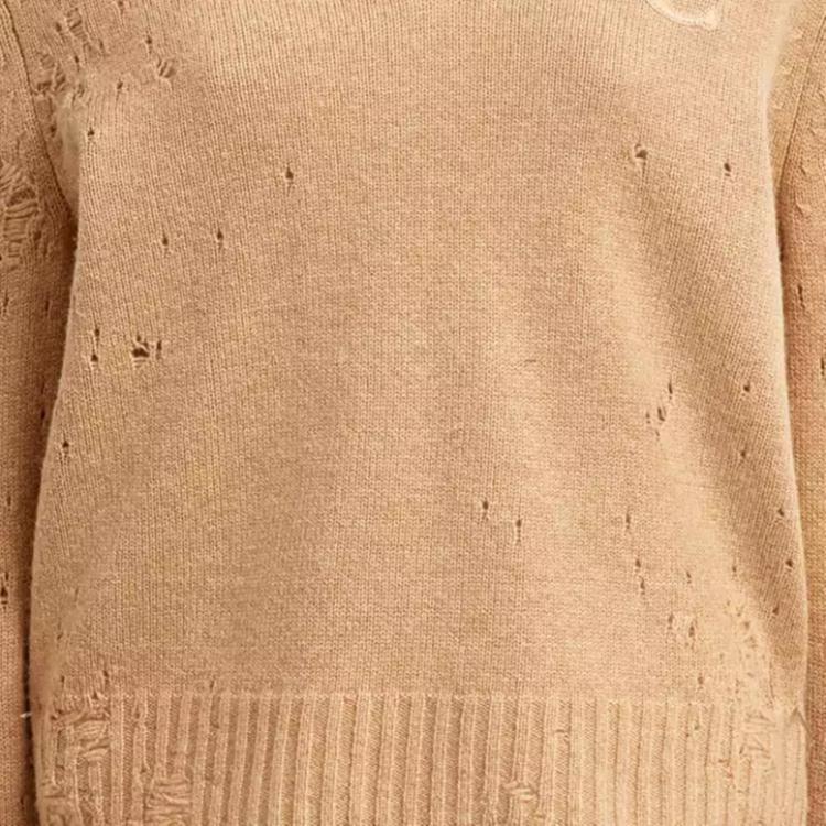 Coach Vintage Long Sleeve V-Neck Sweater Women Sweater CDI62-TN2