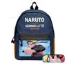 Naruto Backpack Naruto Two-Piece Set Elementary And Secondary School School Bag Children'S Backpack