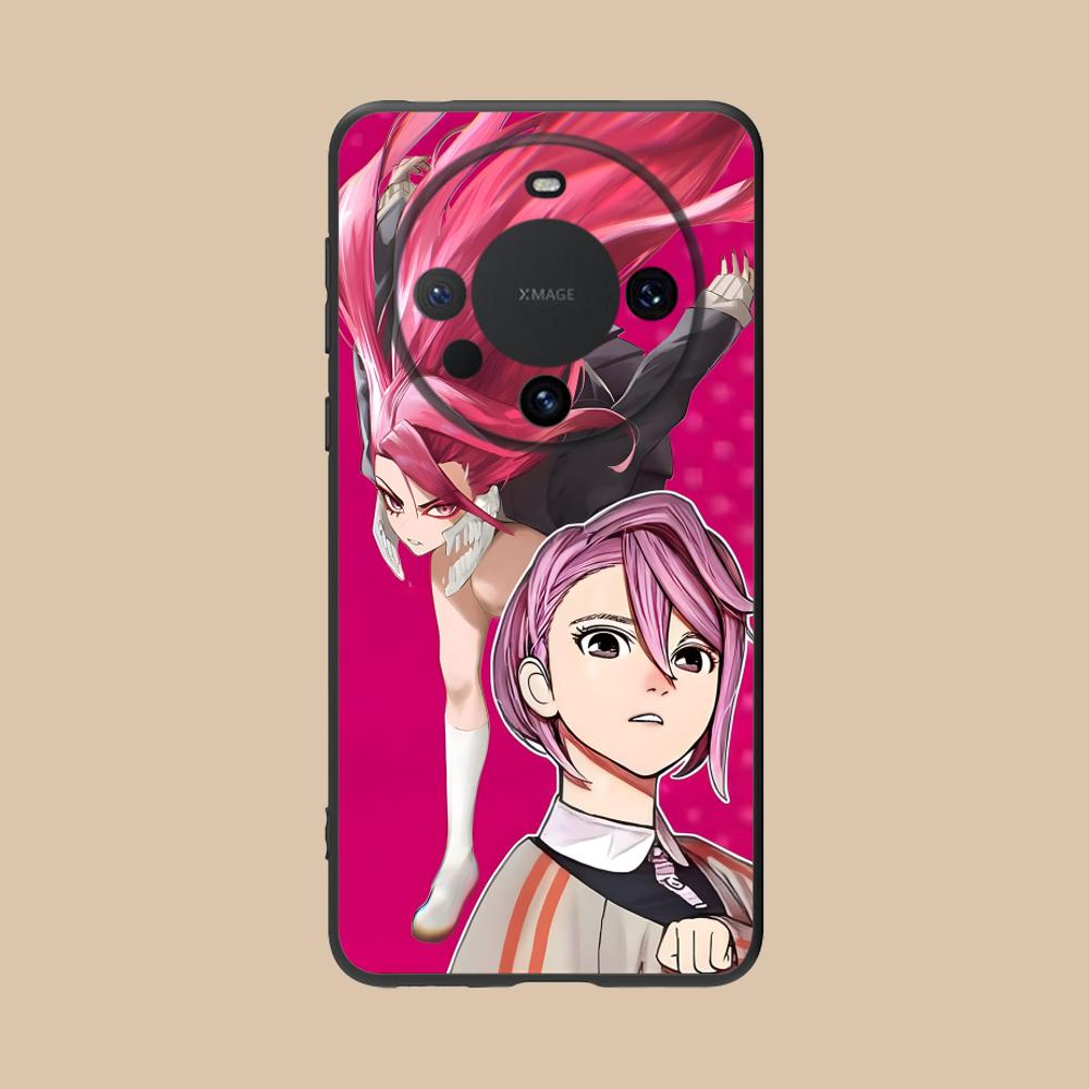 Dandadan Aira Shiratori Phone Case for Huawei Mate 60 50 40 30 20 10 Pro Plus Lite E 5G Colorful Printing Cover Cellphones Cover