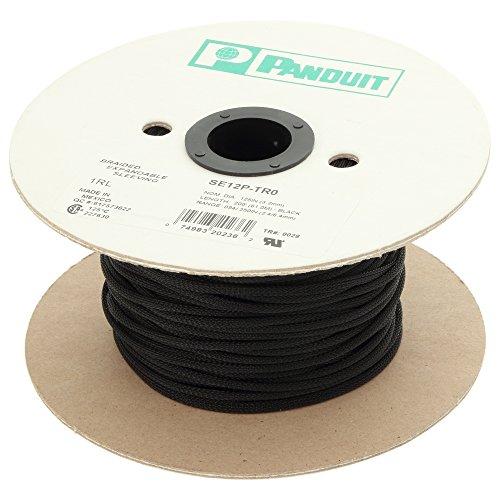 

Panduit SE75P-CR0 Плетеная расширяемая трубка, 100 футов, черная