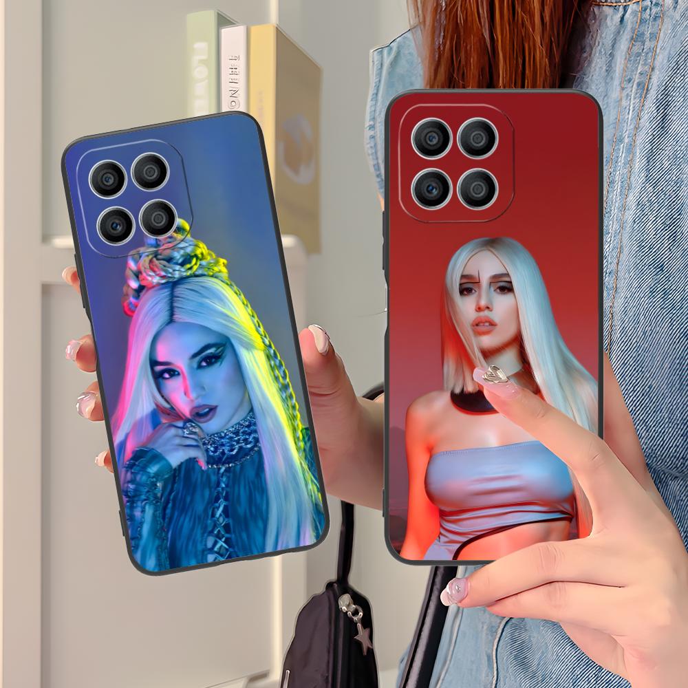 Fashion Ava Max Matte TPU Mobile Phone Case for Honor 90 80 70 60 50 30 20 10 9 8 7 Pro S SE Lite 5G Colorful Printing Cover