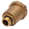 Brass Automatic One Way Air Vent Valve G1 2  Male Thread Air Vent Exhaust Valve