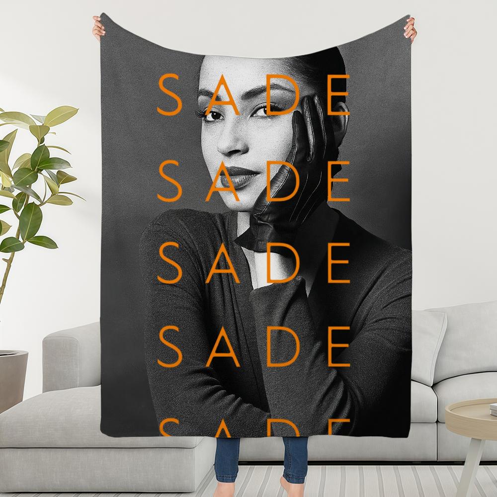 Band Blanket Throw Super Cosy Album Plush Living Room Sofa S-Sade-ES Couch Childish Birthday Gifts