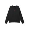 Air Fleece Crewneck 'Black Red' Men's FB7204-010