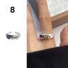 Irregular Shape Crystal Ring Minimalist Handmade Opal Ring Fashionable Gemstone Ring  Girls Gift