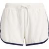 Polo Color Block Terry Cloth Drawstring Casual Shorts Women Shorts WMPOSHONBQ20114-100