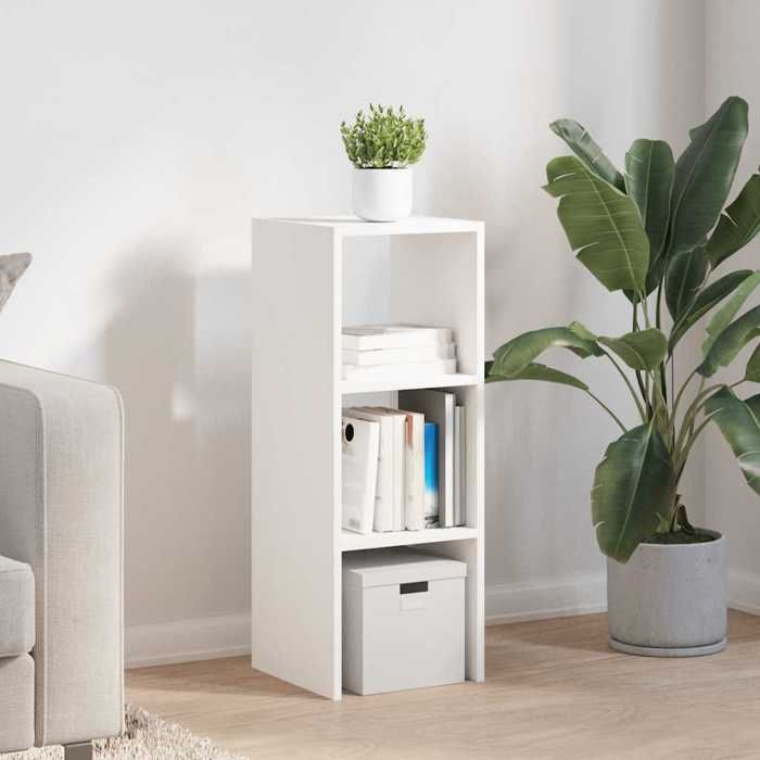 VidaXL Stackable Bookcase White 30x30x80 Cm Engineered Wood, Shelf, Book Shelf, Book Holder, Cabinet of 858803