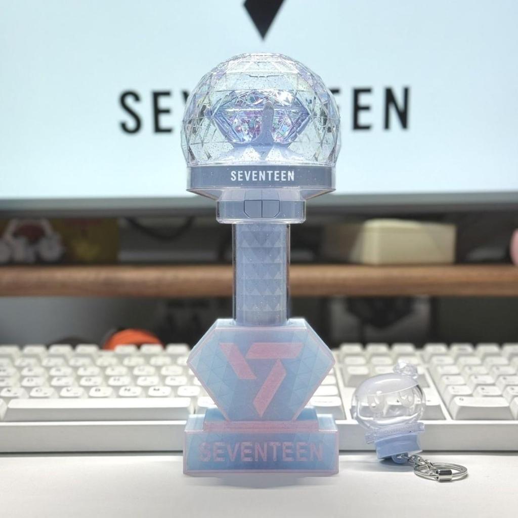 [USED] SEVENTEEN Glitter Penlight Stand, Pink x Blue