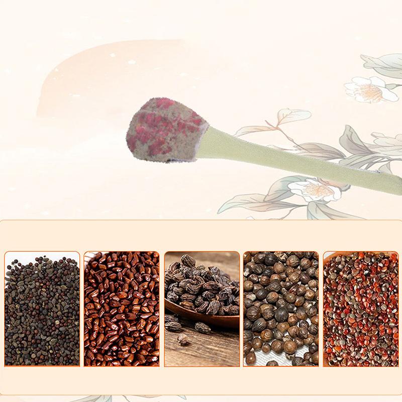 High Elasticity Latex Velvet Massage Pat Fu Character Slap Stick Massager Back Pain Relief Portable Body Vibration Hammer