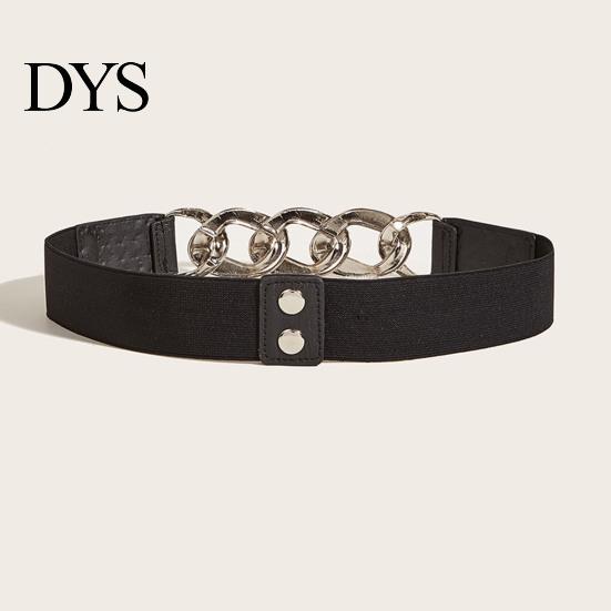 Waist Belt Elastic Wear Resistant Durable Super Comfortable Easy to Match Fitted Lightweight Exquisite Faux Leather Women for Daily