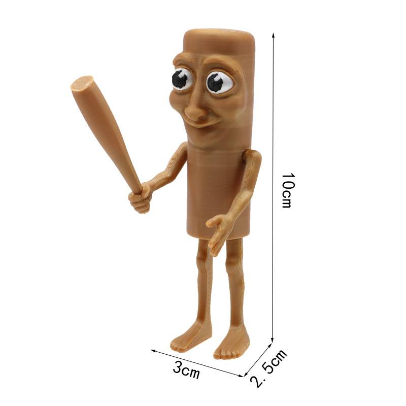 

Тунтунг Тунг Сахур Тралалеро Тралала ПВХ Фигурки Игрушка Пародийная Кукла Игровые Модели 1 PC