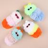 Cute Colorful Caterpillar Shaped Plush Cat Toy Indoor Kitten Molar Biting Toy Pet Interactive Toys Pet Bite Resistant Toys