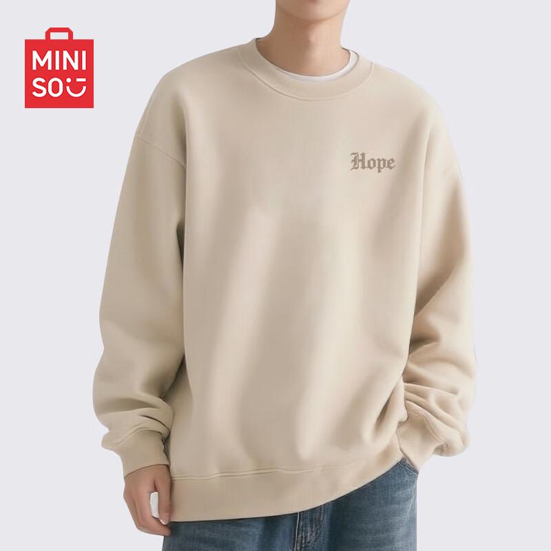 

Miniso Men s Heavyweight Crewneck Sweatshirt 4XL