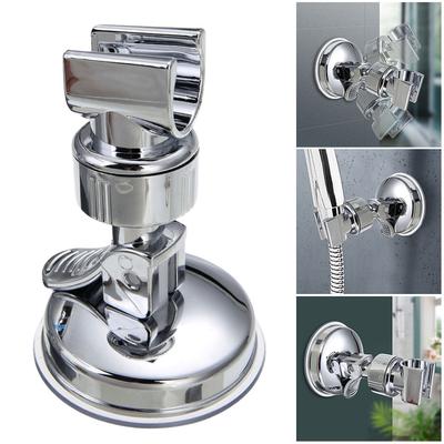 Adjustable Suction Cup Shower Head Holder No Drilling Shower Wand Holder Wall Mount Suction Bracket for Handheld Shower Head