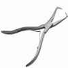 1 PC 5.5 Inch Silver Stainless Steel Clamp Hair Extension Plier with Two Hook Keratin Hair Extensions Removal Tools