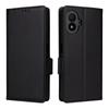 For Honor X6D 5G Flip Side Buckle Lychee Pattern Wallet Leather Cover for Honor X6D 5G Purse Magnetic Phone Bags
