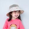 Cute Kids Summer Hat Cartoon Children Panama Hats for Girls Boys Beach Travel Baby Cap Sun Protection Kids Bucket Hats 3-8Y
