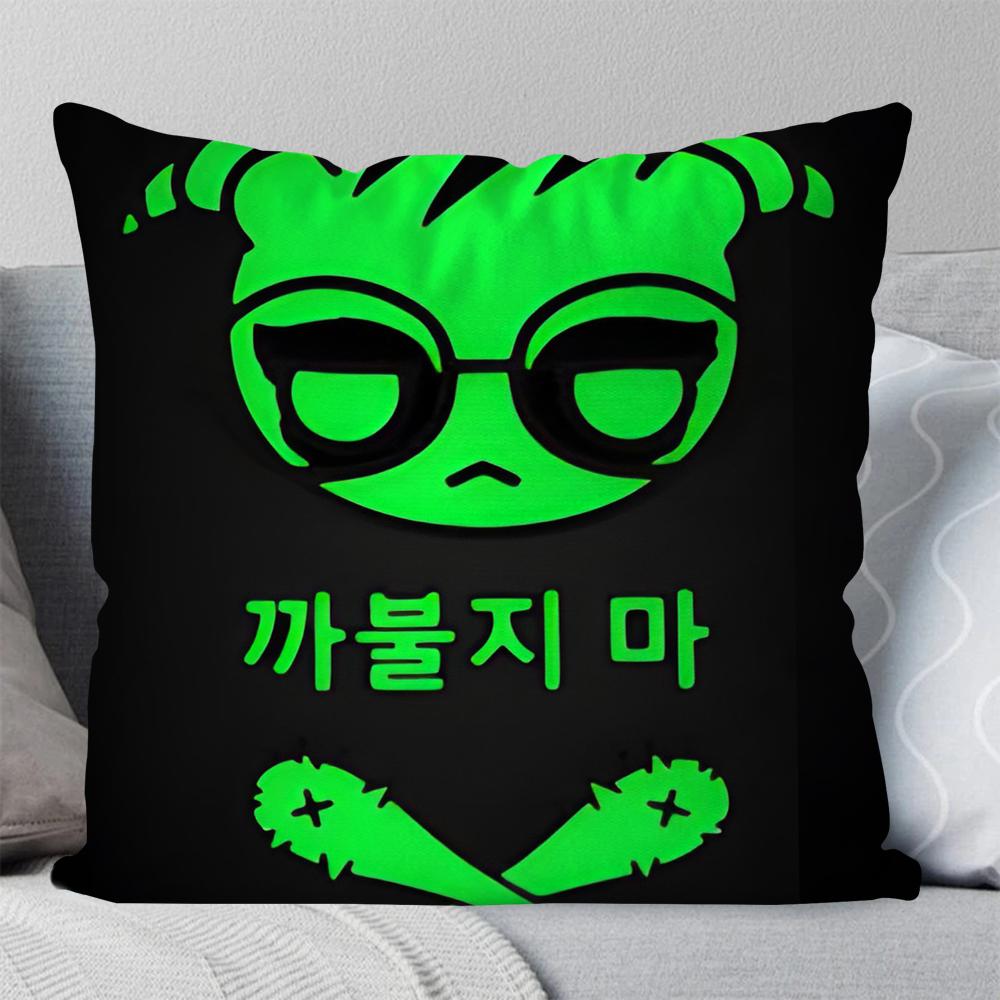 Game D-Dokkaebi Pillow Case Square Pillow Bedroom Sofa Leisure Comfort Cushion Car Living Room Home Decoration 40X40