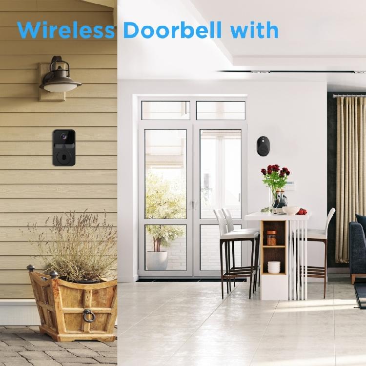 Intelligent Video Doorbell Camera Home Intercoms Video Digital Door Peephole Eye Night Visible Rings Door Bells Enduring