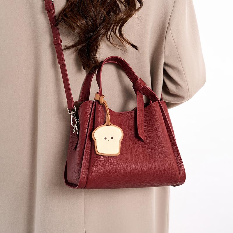 Red Bag Light Luxury Versatile Mother Wedding Bag Practical Messenger Handbag Mother-In-Law Wedding Bag