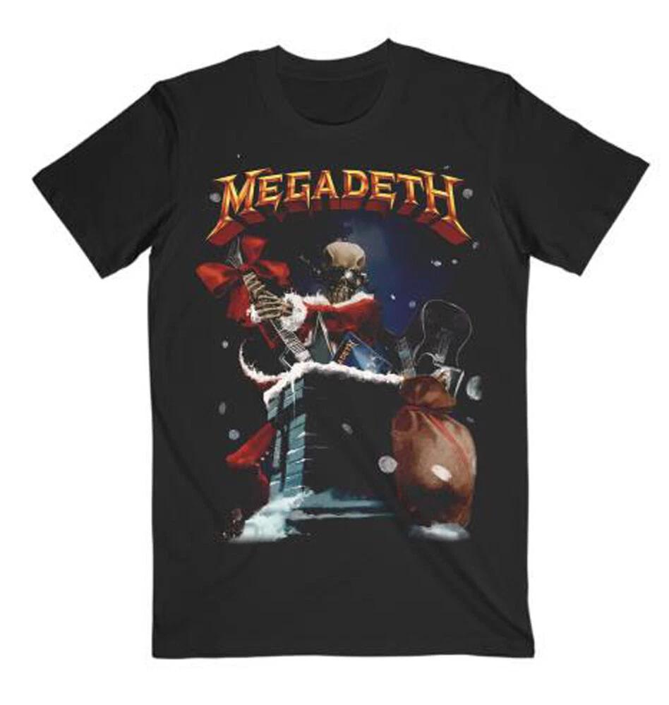 Megadeth - Santa Vic Chimney - Black T-shirt XXXL