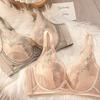Women's Summer Thin Sexy Big Boobs Show Small Gather Breast To Prevent Drooping Non Mark Underwear