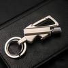 Multifunctional Portable Permanent Metal Keychain Lighter with Bottle Opener